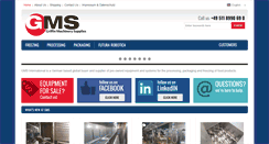 Desktop Screenshot of gms-food.com